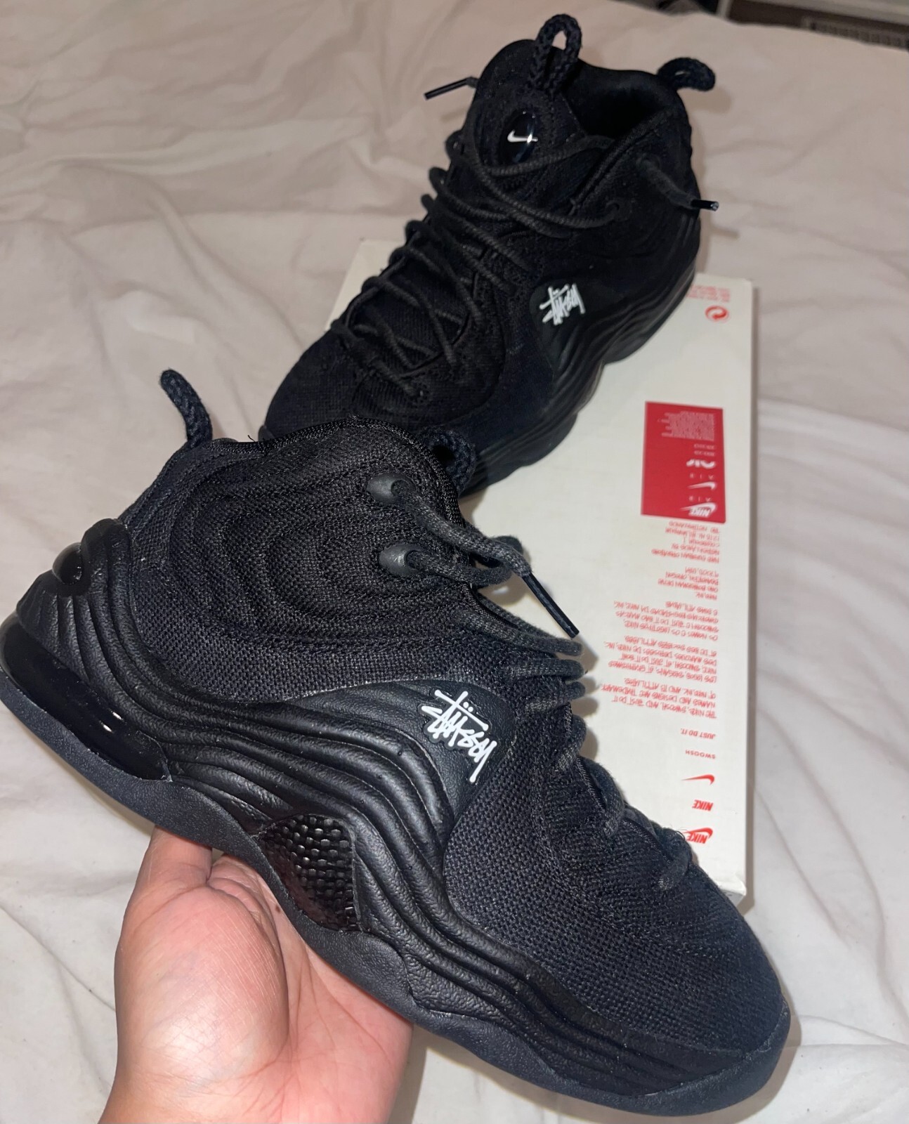 Stussy × Nike Air Penny 2 26.5㎝ Stussy x Nike Air Penny 2 DQ5674-001 DX6933-300 Release Date