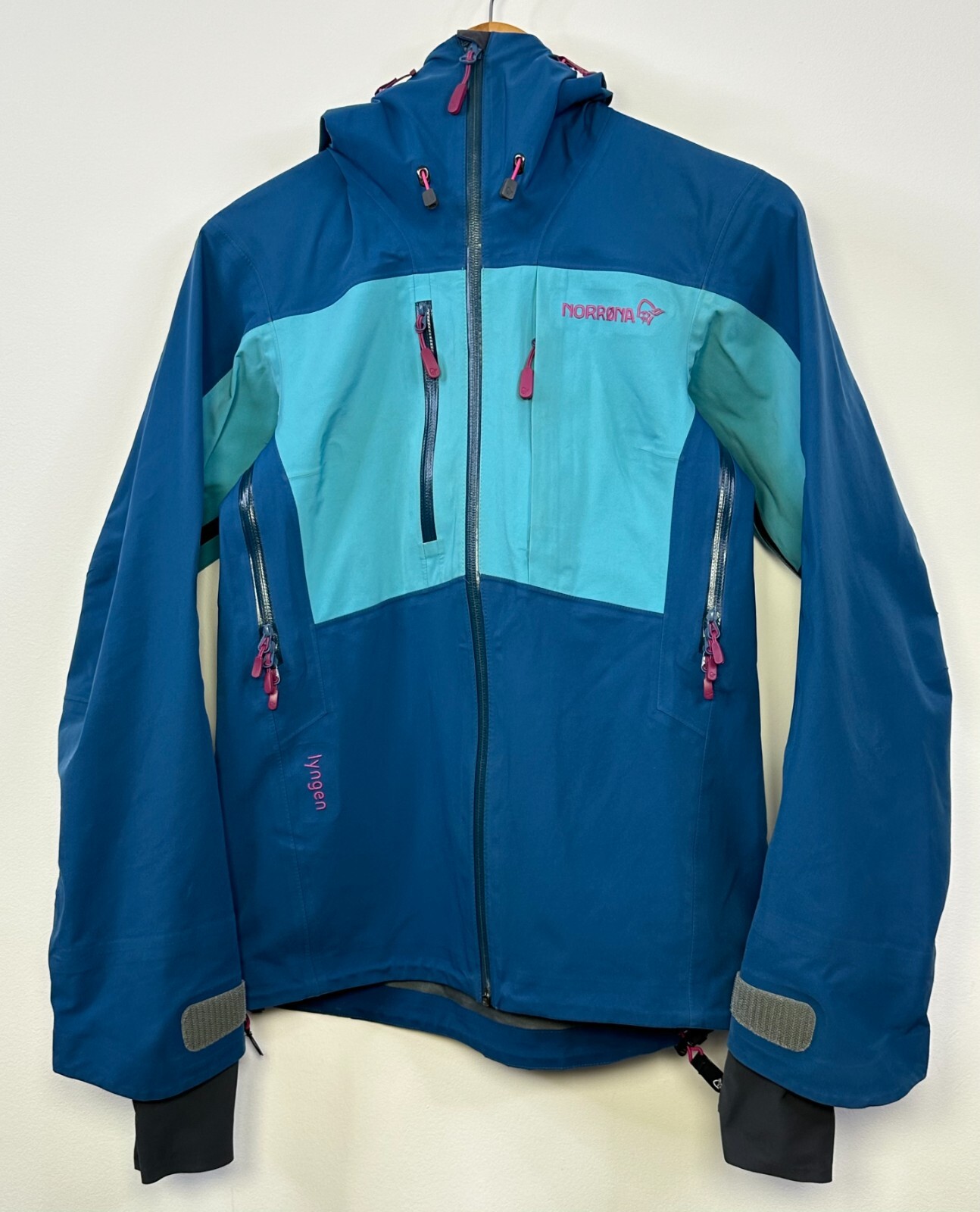Norrona Women's Lyngen Driflex 3 Ski Snow Blue Jacket Size XS RRP £499