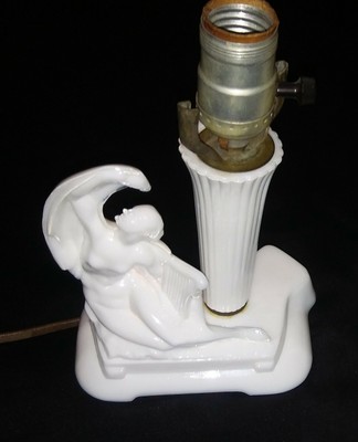 lady figurine table lamps