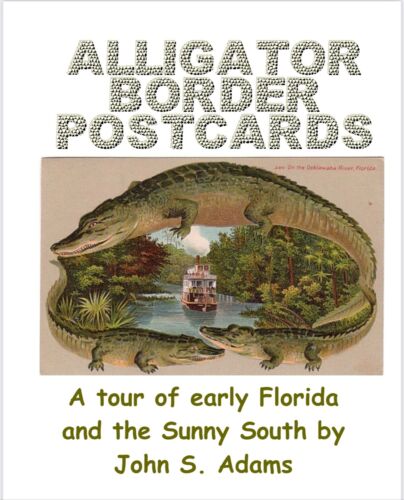 ALLIGATOR BORDER POSTCARDS Book A Tour of Early Florida and the Sunny South