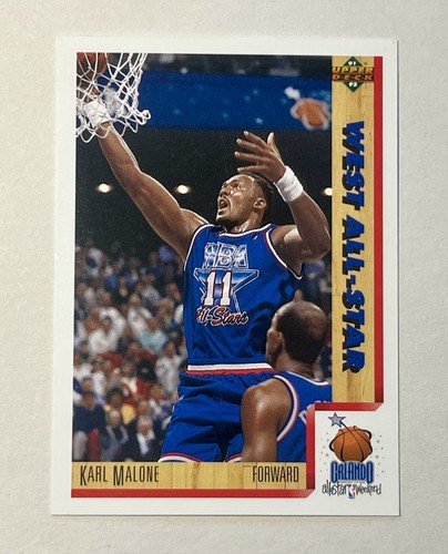UPPER DECK Karl Malone コレクターウエア 1994 UPPER DECK #32 KARL MALONE NM-MT BASKETBALL CARD | eBay