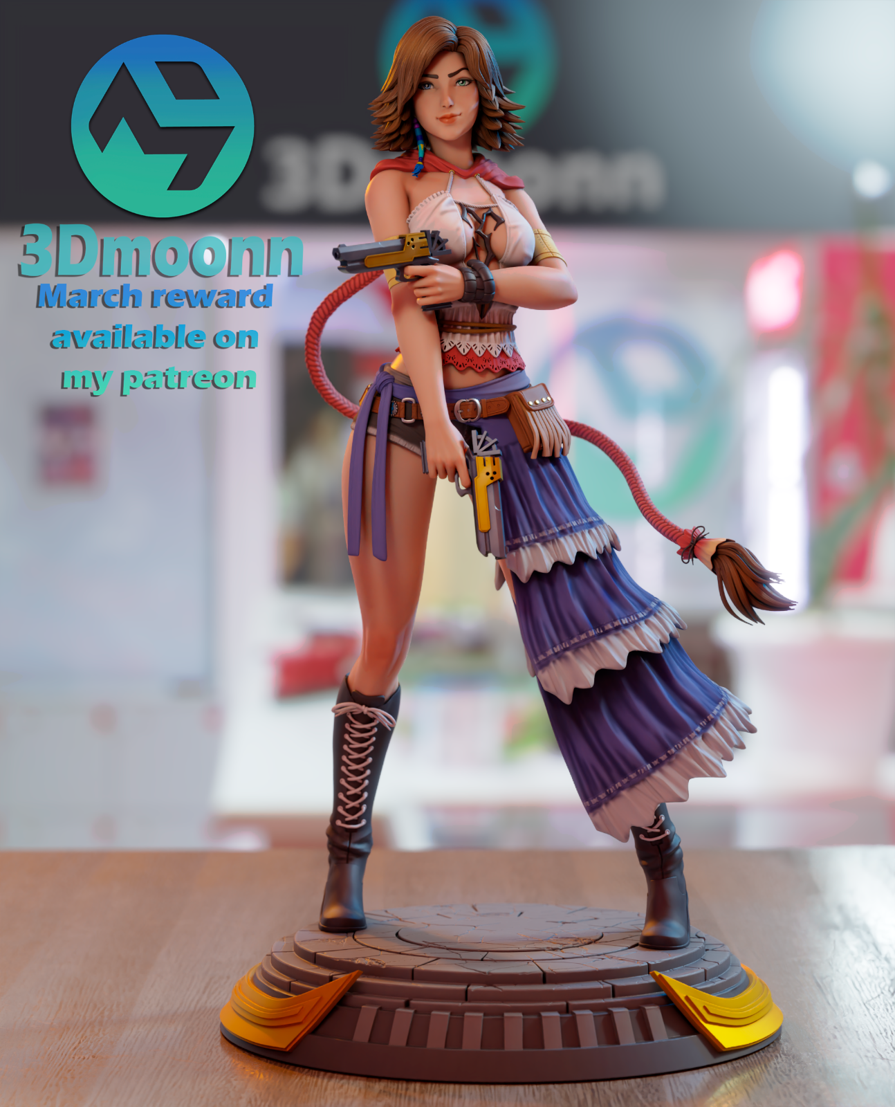 1/12th, 1/10th, 1/8th, 1/6th or 1/4 Scale 3DMoonn Design's