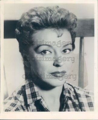 Press Photo Actress Nancy Kelly 1960s