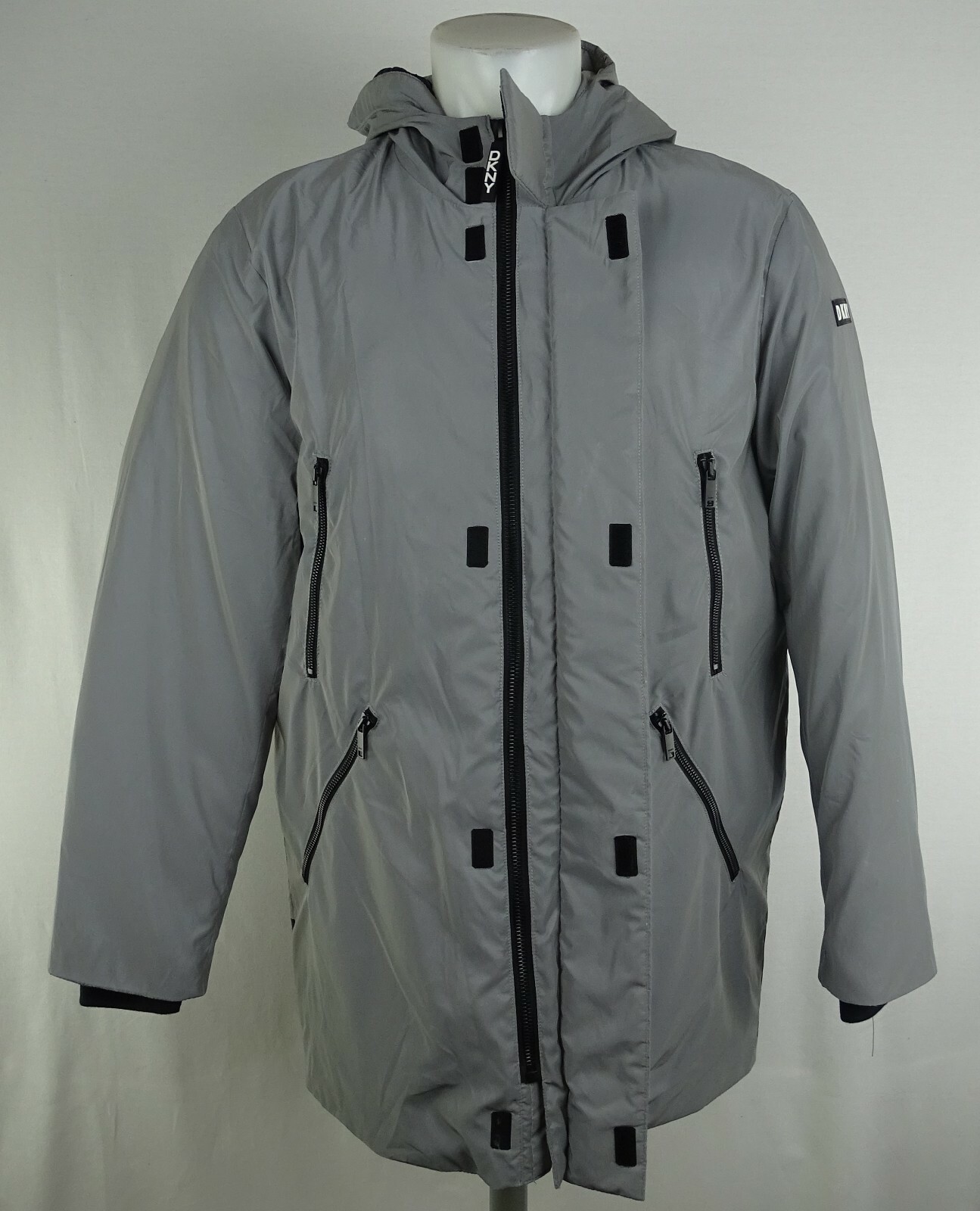 silver winter jacket