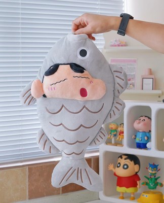 2024 Pizza Hut Crayon Shin-chan Characters Happy Meal Toys Pillow Night Lamp