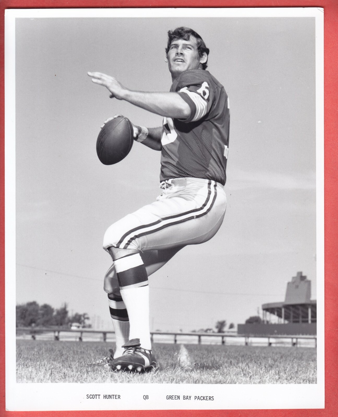 1971 GREEN BAY PACKERS 8 X 10 GLOSSY TEAM ISSUE SCOTT HUNTER 1971 GREEN BAY PACKERS 8 X 10 GLOSSY TEAM ISSUE SCOTT HUNTER