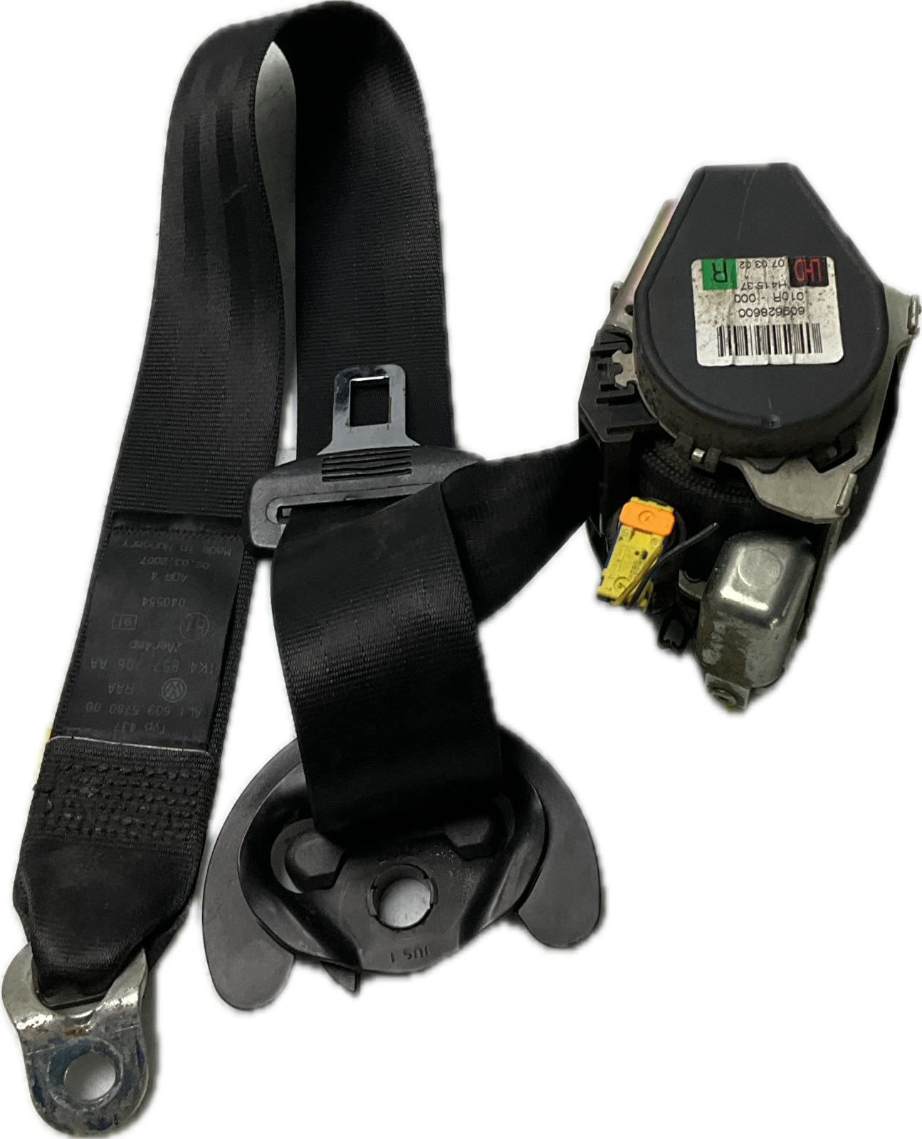 Pretensionatore cintura anteriore destra VOLKSWAGEN GOLF 5 dal 2003 609628600