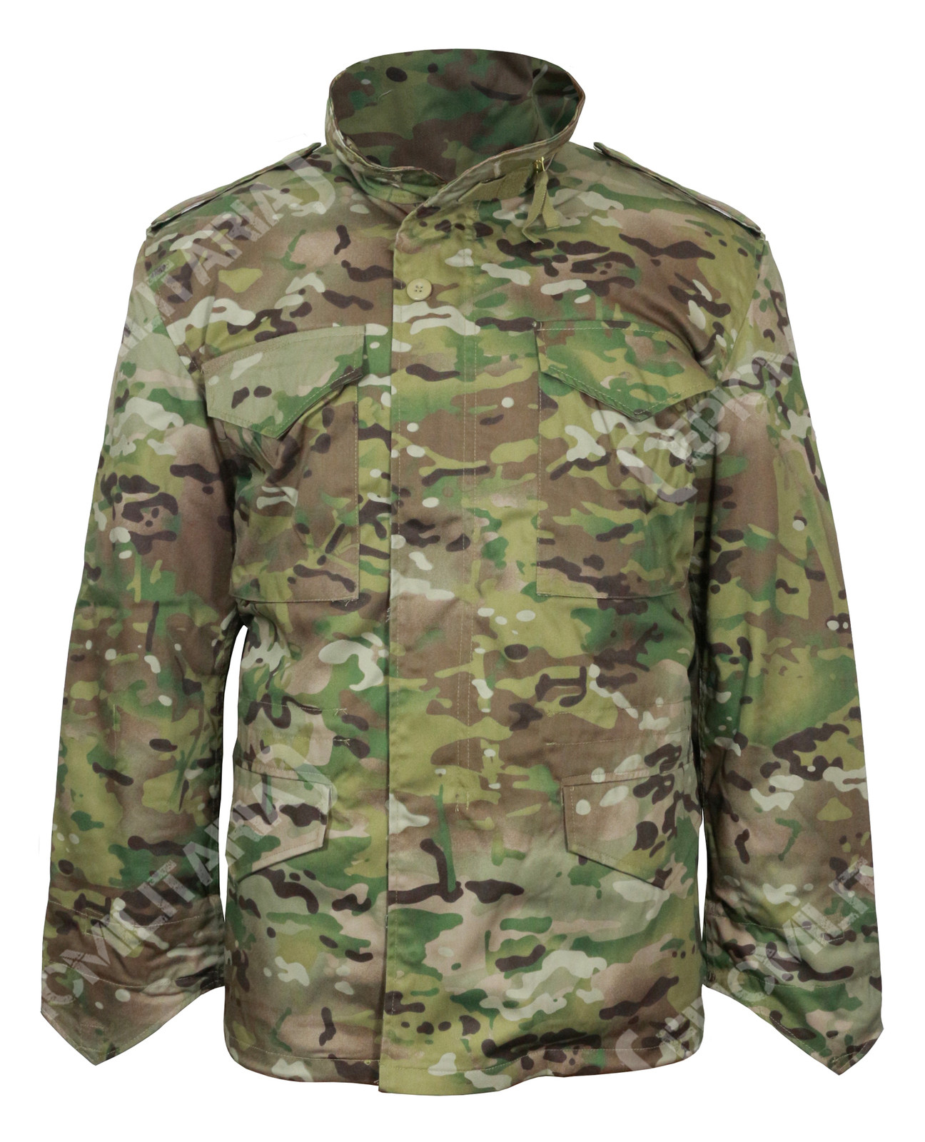 Multitarn Camouflage M65 Field Jacket – US Army Military Parka