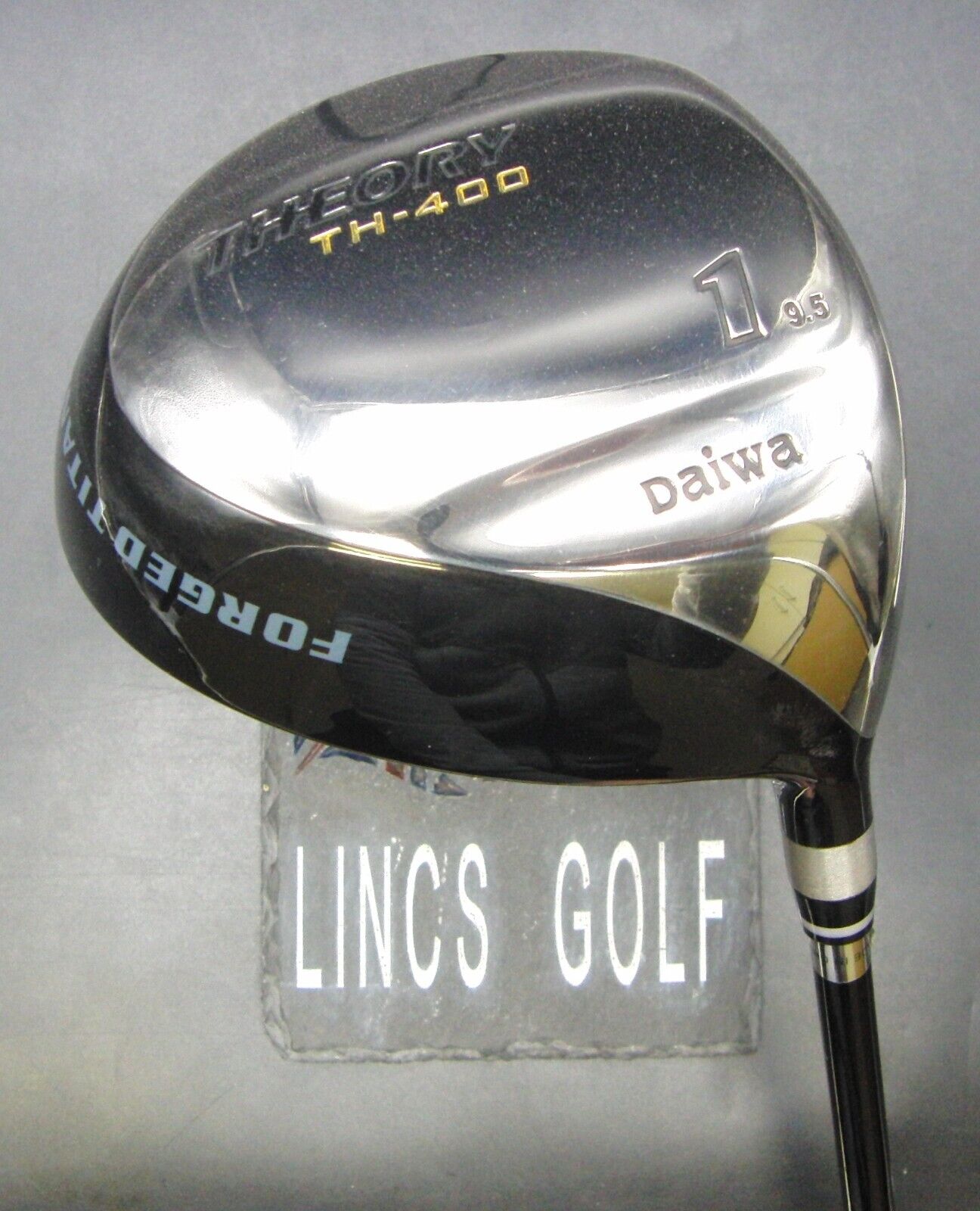 Daiwa Theory TH-400 9.5° Driver Stiff Graphite Shaft Daiwa Grip Daiwa Theory TH-400 9.5° Driver Stiff Graphite Shaft Daiwa Grip