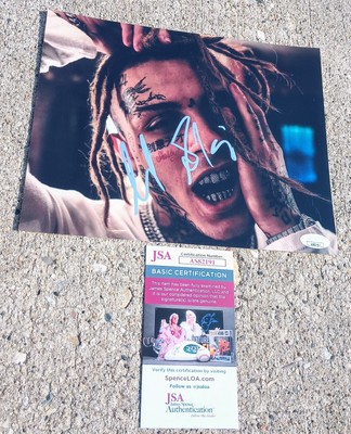 LIL SKIES Rapper SIGNED 8x10 Photo JSA COA HIP HOP C