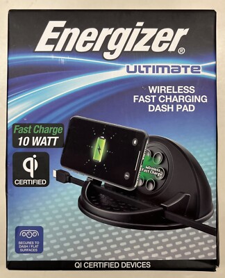 Energizer Ultimate Wireless Fast Charging Dash Pad (ENG-UQIDPAD)