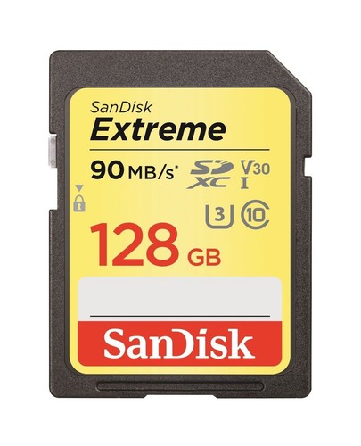 SanDisk Extreme PRO 128GB 300MB/s UHS-II V90 SDXC Memory Card