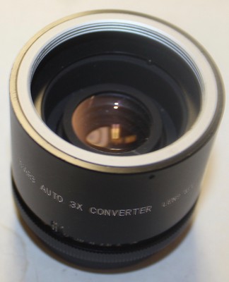 VINTAGE SEARS AUTO 3X CONVERTER LENS MADE IN JAPAN IN BOX EXCELLENT CONDITION