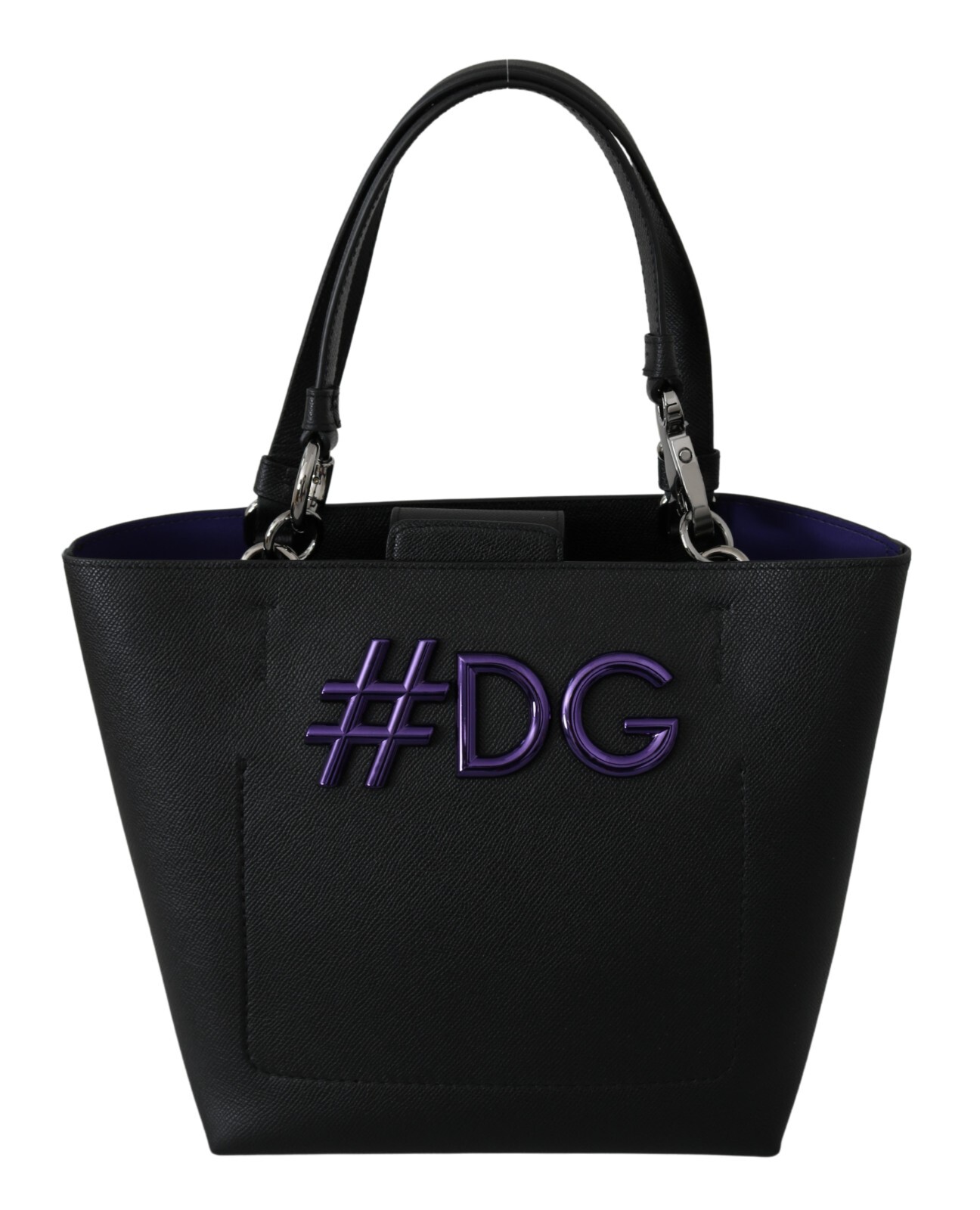 

Сумка DOLCE - GABBANA BEATRICE Черная кожаная сумка Dauphine #DG Сумка для покупок Ручная сумка