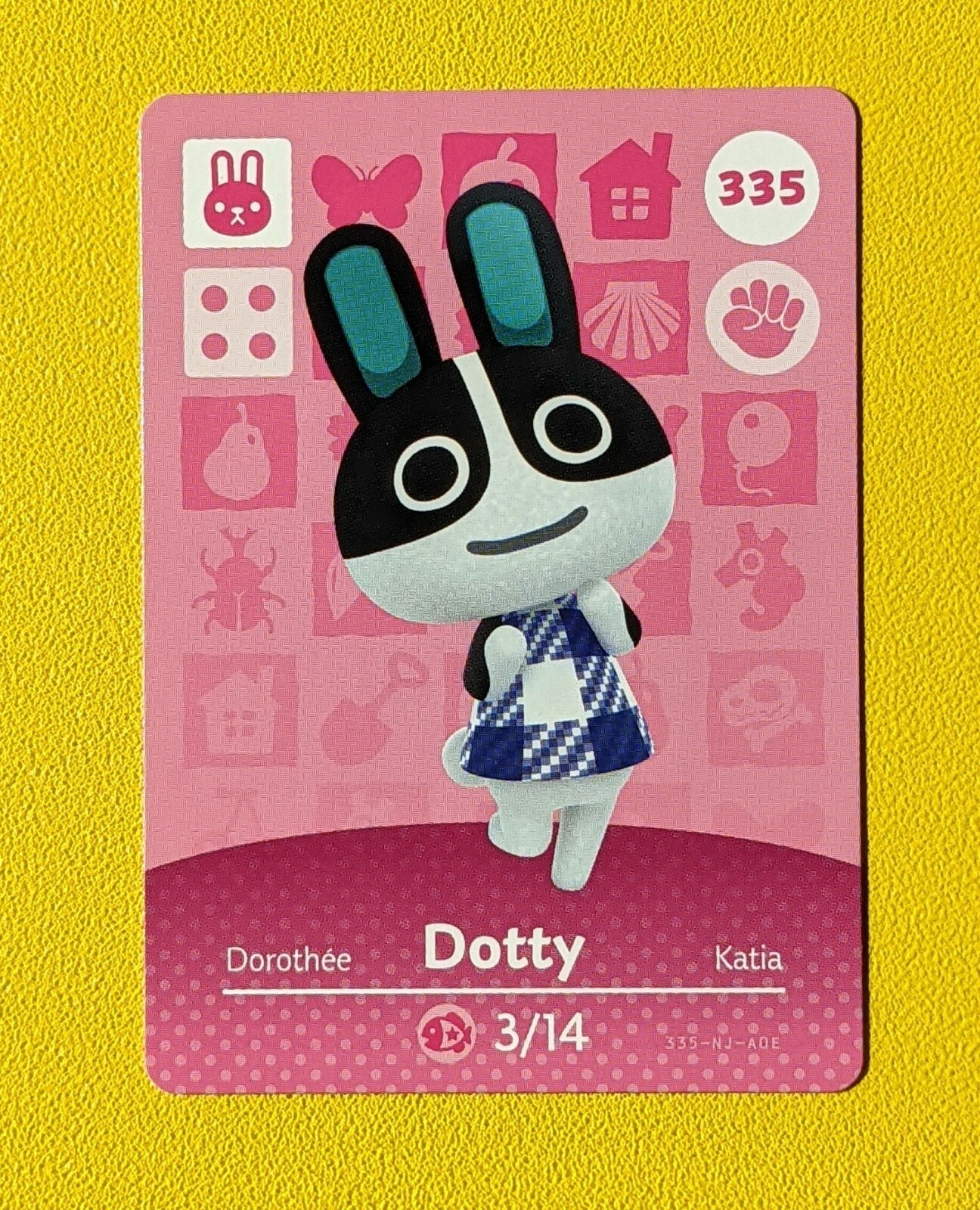 amiiboカード Nintendo Animal Crossing amiibo Card - #335 Dotty Peppy
