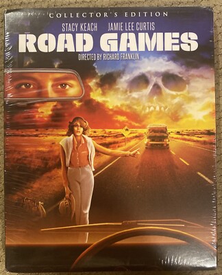 ROAD GAMES-(Blu-Ray)-1981-Scream Factory-w/ Slipcover-Jamie Lee Curtis OOP