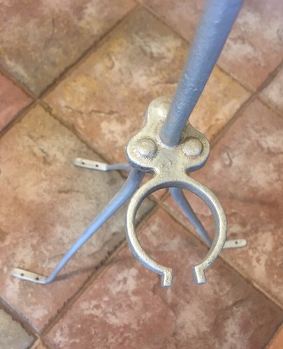 Vintage Lightening Rod Stand Only 37”T