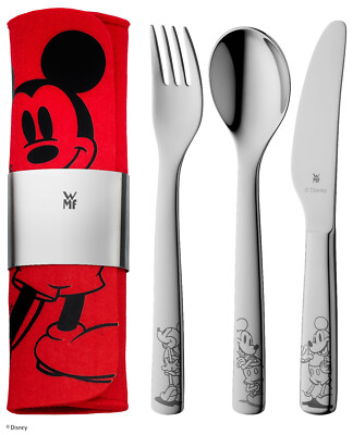 WMF To-Go Besteck My2Go Kinderbesteck Mickey Mouse 5 tlg Outdoor Reisebesteck