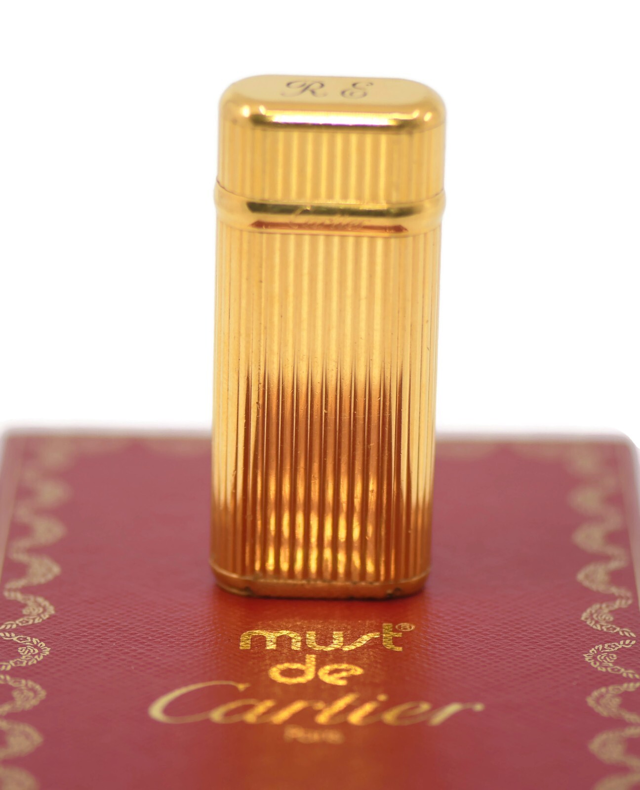 Cartier Must Gold Plated Lighter | eBay