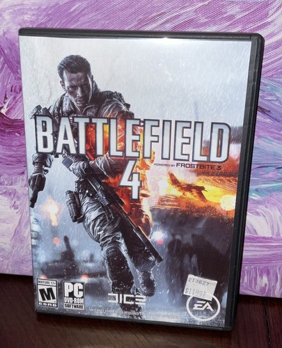 バトルフィールド4 Battlefield 4 (PC Game DVD-ROM, 2013) 3 Disc Set With Code