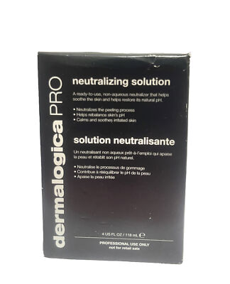 Dermalogica PRO Neutralizing Solution 4oz/118ml PROFESSIONAL New In Box