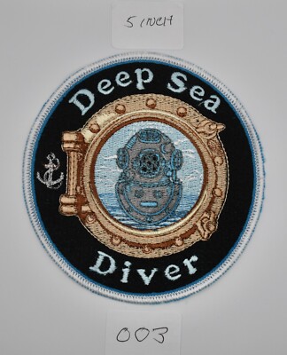 003- Commercial Deep Sea Diver port hole 5 inch patch