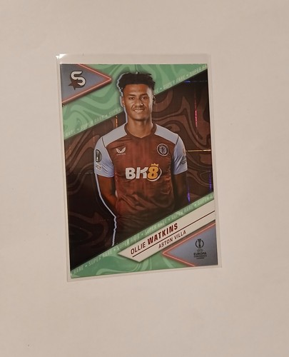 Ollie Watkins 2023-24 Topps Superstars Super Rare /199 card
