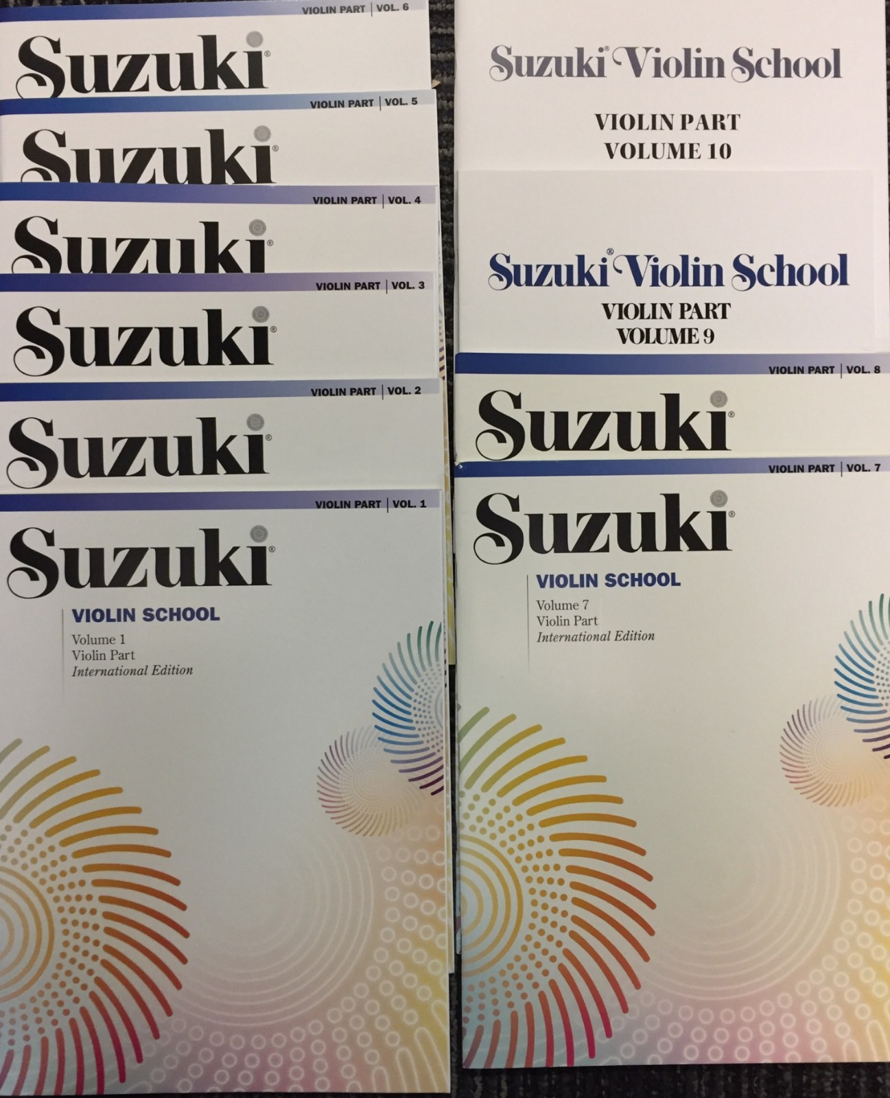 How Many Suzuki Violin Books are There  
