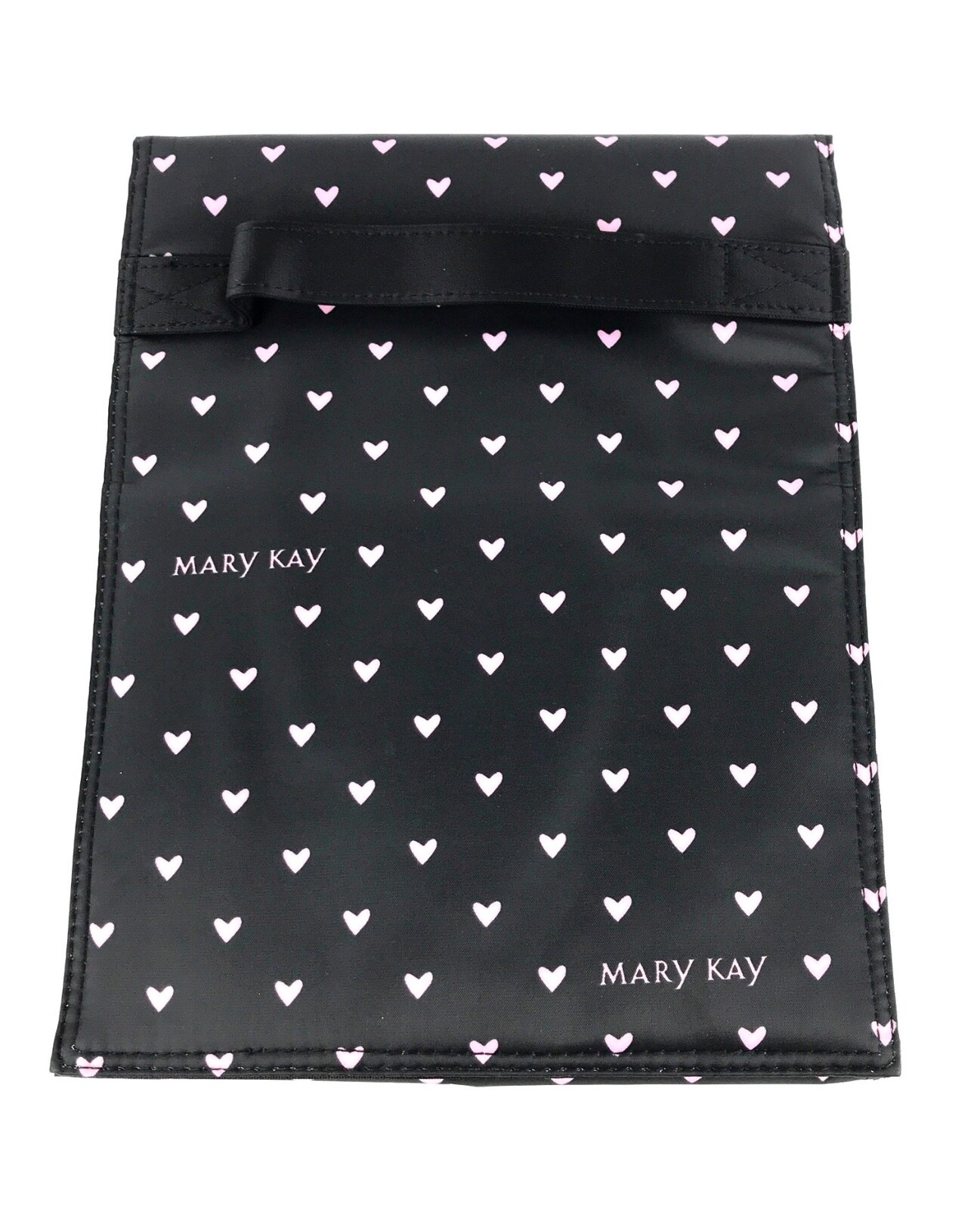MARY KAY TRAVEL ROLL UP BAG ORGANIZER~HEARTS~HANGING~W/ 4 REMOVABLE POUCH