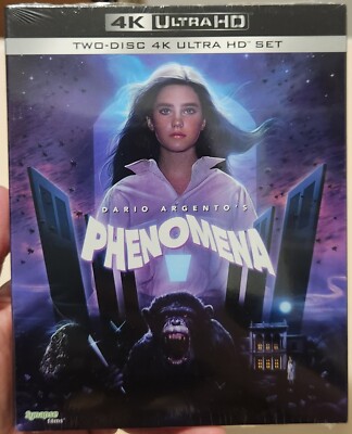 Phenomena (4K Ultra HD, 1985) Synapse Dario Argento Jennifer Connelly Giallo