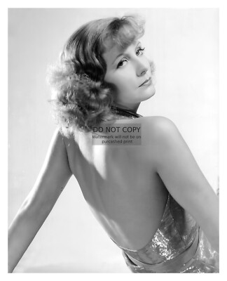 GRETA GARBO SEXY LEGENDARY SWEDISH ACTRESS 8X10 PUBLICITY PHOTO REPRINT