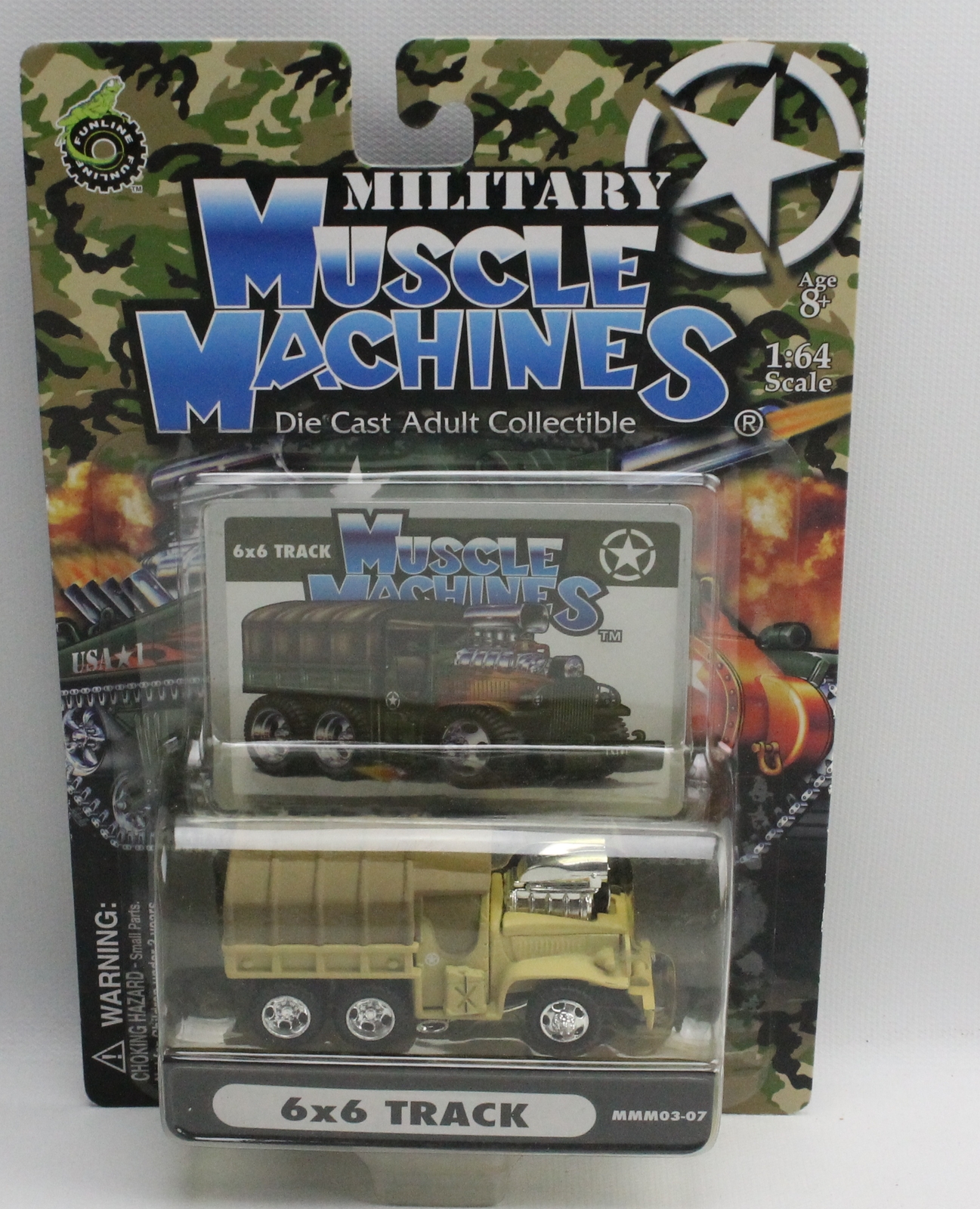 Muscle Machines 1:64 6X6 Track MMM 03-07 Die Cast Car | eBay