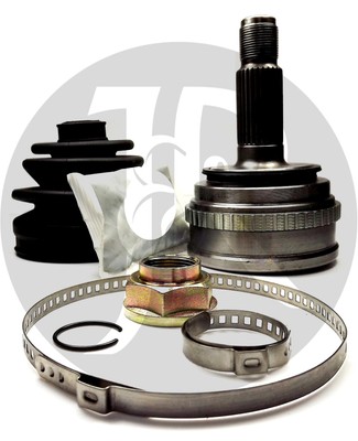 HONDA JAZZ 1.3 DRIVESHAFT HUB NUT /& CV JOINT BOOT KIT BOOTKIT /& CONE 08 ONWARDS