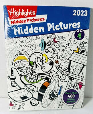 NEW Highlights Hidden Pictures 2023  FOUR Book Set Sealed