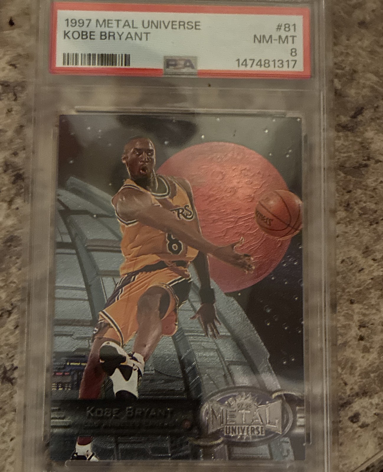 1997-98 Metal Universe Kobe Bryant Planet Metal 【公式通販】