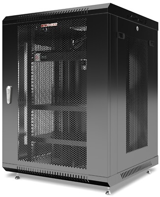 15U Sysracks Wall Mount IT Data Network Server Rack Cabinet Enclosure 24'' Depth