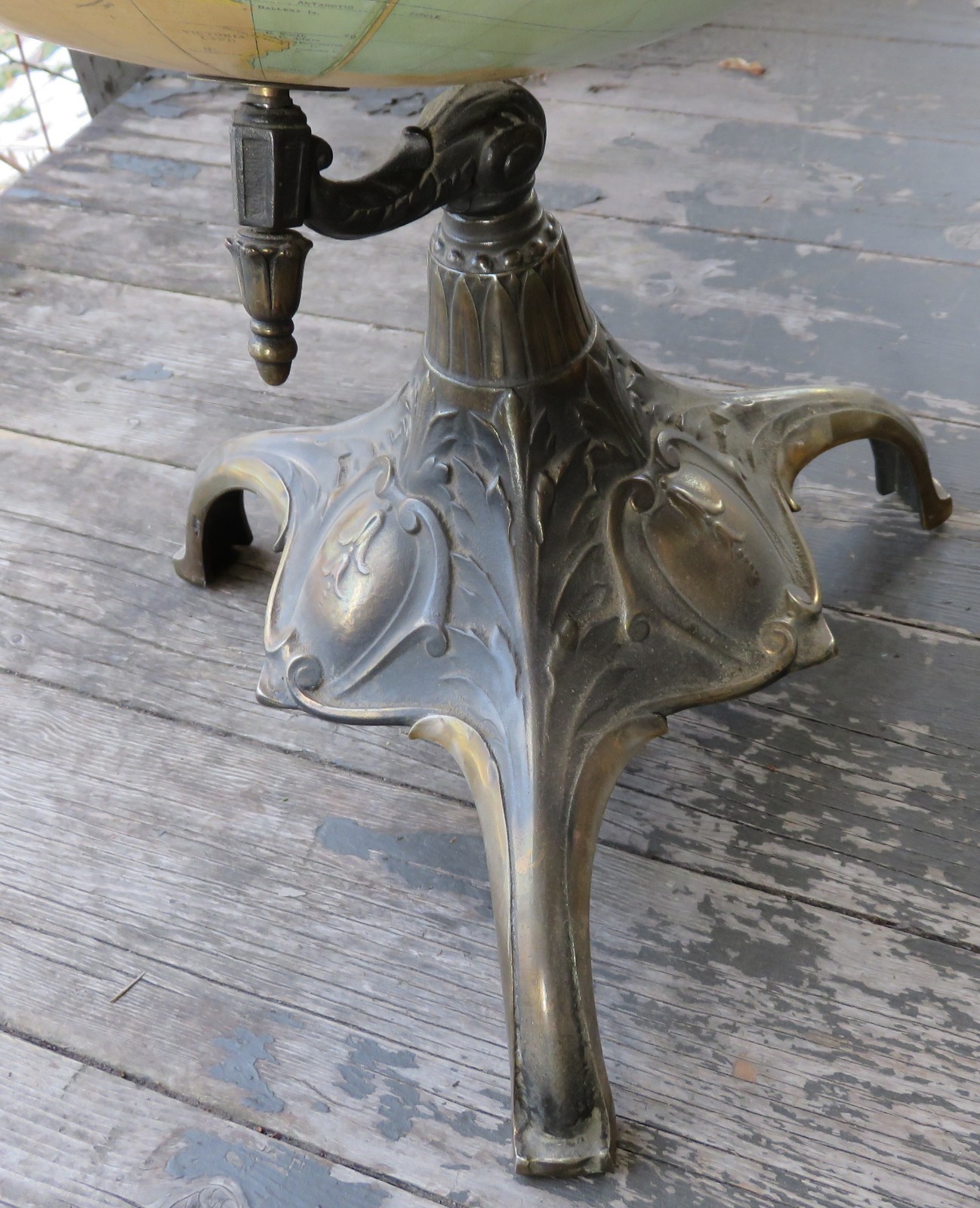 Antique Terrestrial Globe Rand McNally 18