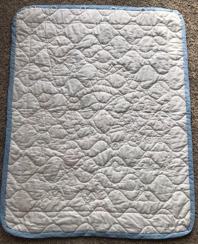 Vintage Nursery Childrens Wall Hanging Farm Animals Multi Color Quilted Fabric