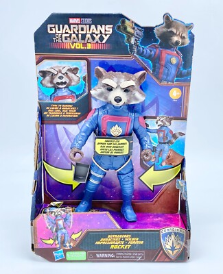 Marvel Studios Guardians of The Galaxy Vol. 3 Outrageous Rocket Figure New
