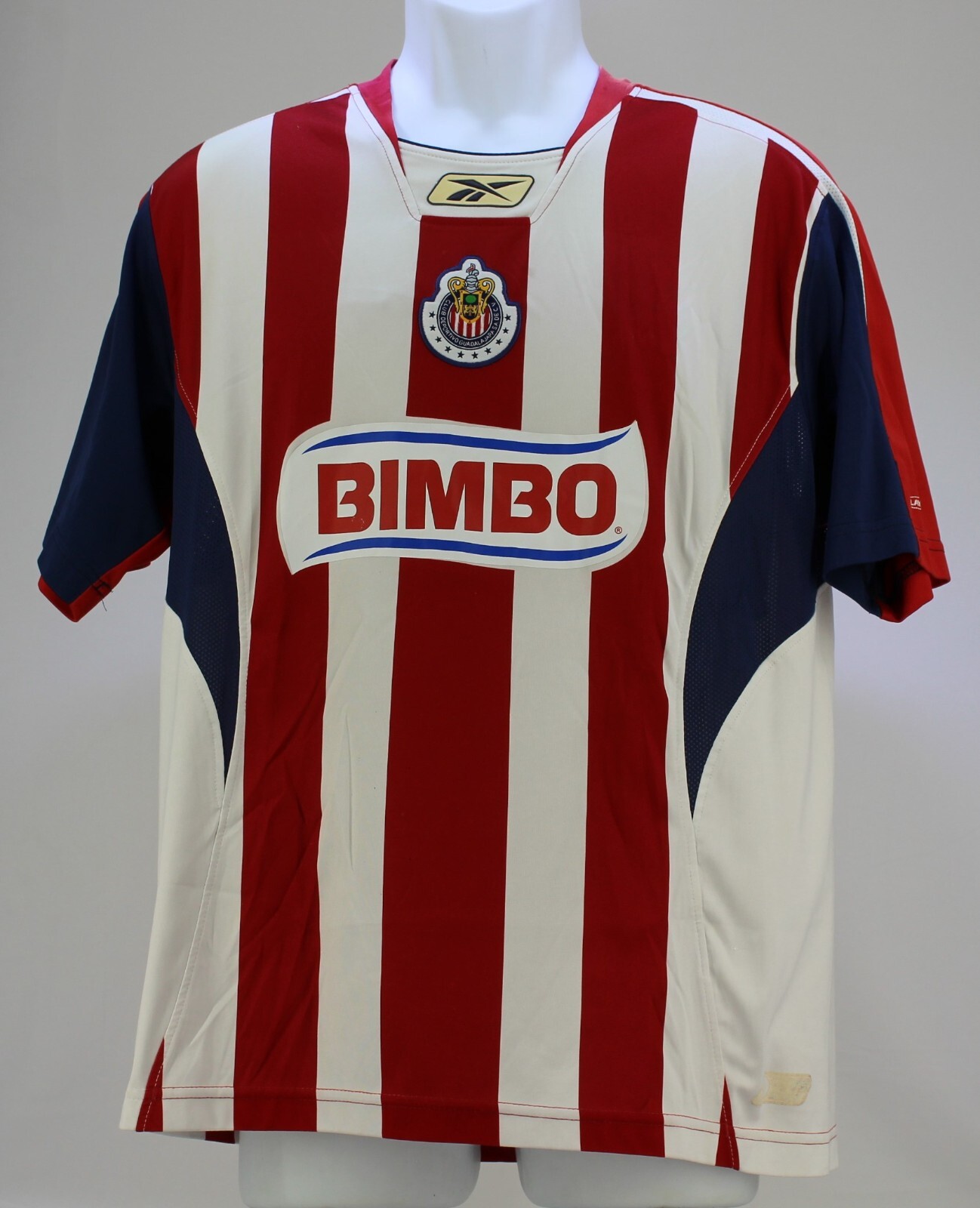 Club Chivas de Guadalajara Authentic Reebok Jersey Size