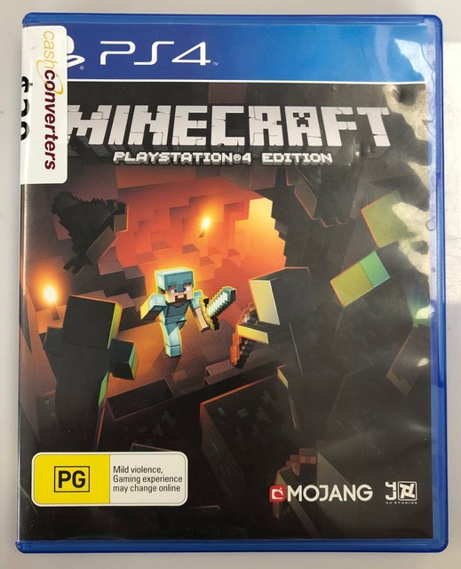 minecraft second hand ps4