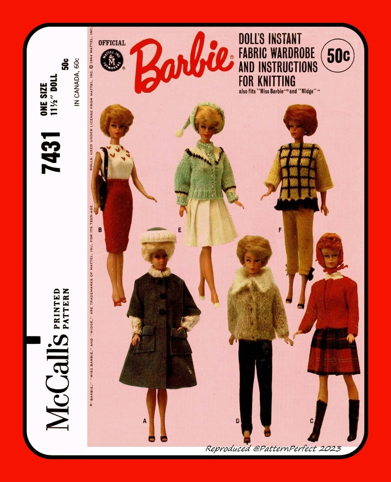 Barbie Doll Clothes 11½