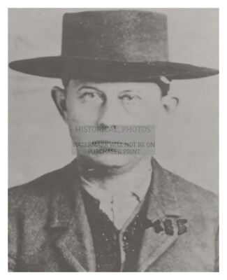 GRAT DALTON WILD WEST OUTLAW PART OF THE DALTON GANG 1881 8X10 PHOTO