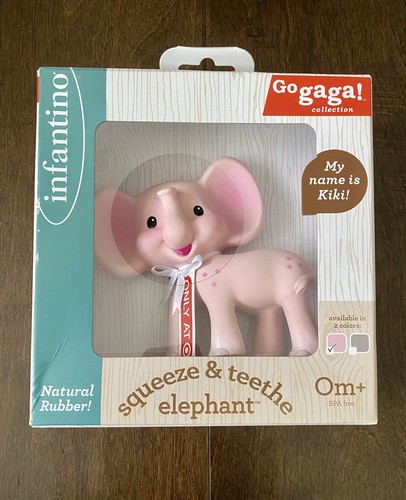 squeeze and teethe elephant