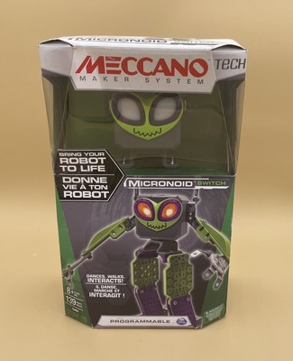 2016 New Meccano Maker System Tech Micronoid Master Programmable 778988195369