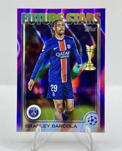 2024-25 Topps Flagship UCC - BRADLEY BARCOLA Purple