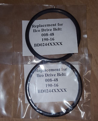 Qty 2 - Replacement Part: Drive Belt for Ilco 008 Mini Mite