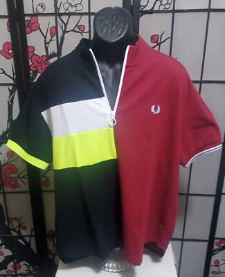 Fred Perry  NARIFURI Mens  Polo Shirt  XXL.