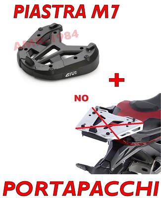 PORTAPACCHI GIVI  HONDA X-ADV 750 2017 PORTAVALIGIA SR1156 + PIASTRA M7