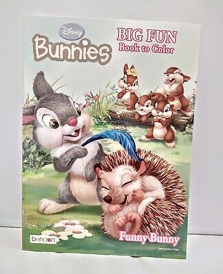 Easter Disney Bambi Thumper Rabbit Funny Bunny Bunnies Spring Coloring Book